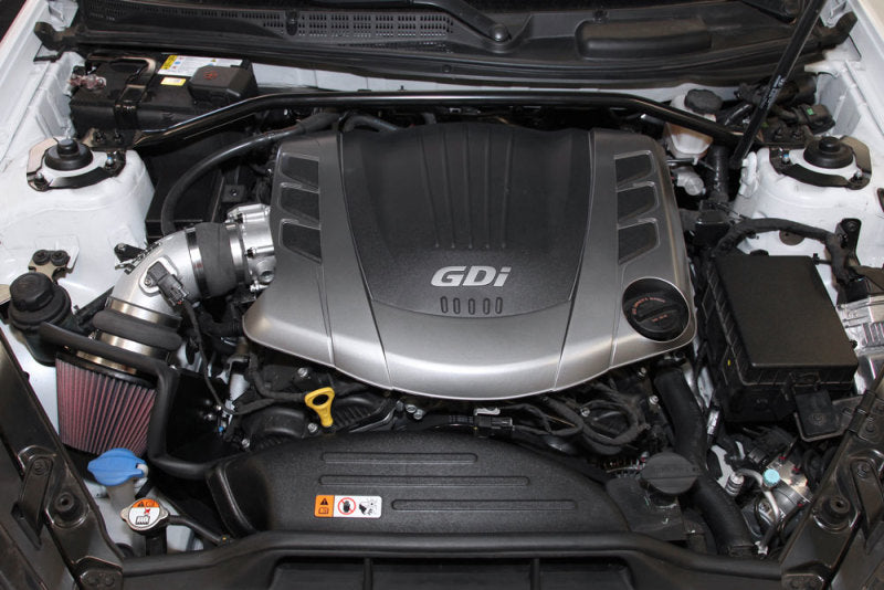 K&N Engineering 69-5310TS K&N 2013 Hyundai Genesis Coupe 3.8L V6 Typhoon Performance Intake Performance kit