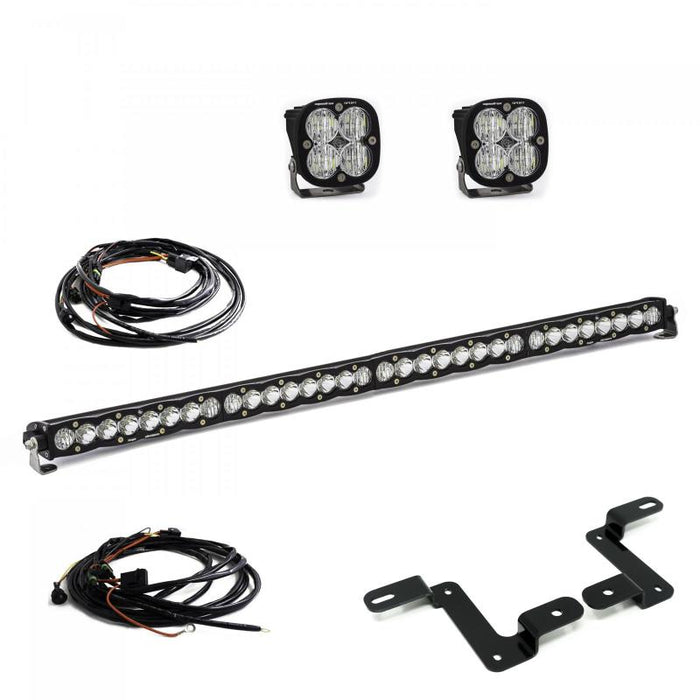 Baja Designs 447506 2018 Wrangler JL S8 Squadron Sport Driving/Combo Pattern 40in Cowl Mount