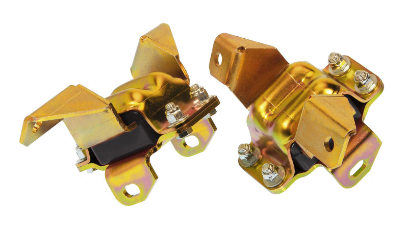 Prothane 6-503-BL 65-73 Ford Mustang V8 Motor Mounts - Black