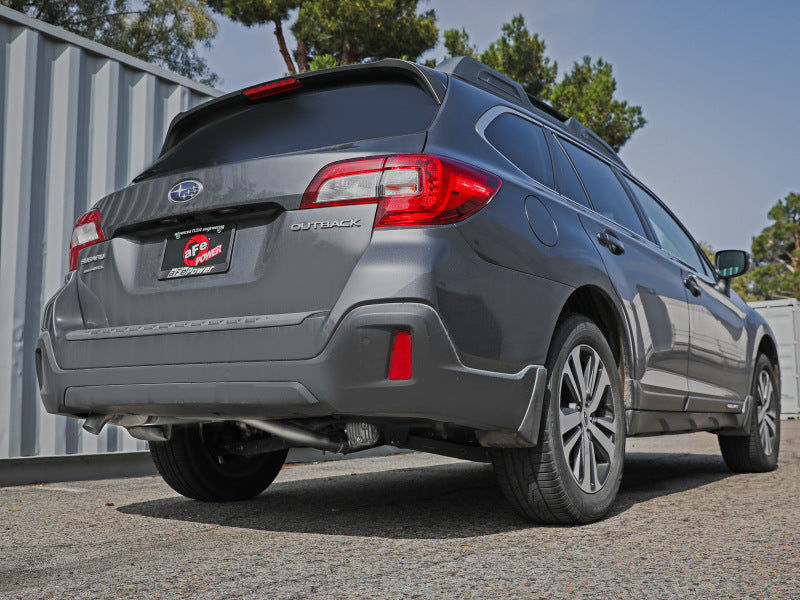 aFe 49-36807 15-19 Subaru Outback H4 2.5L Takeda 2.5in 304 SS Cat-Back Exhaust