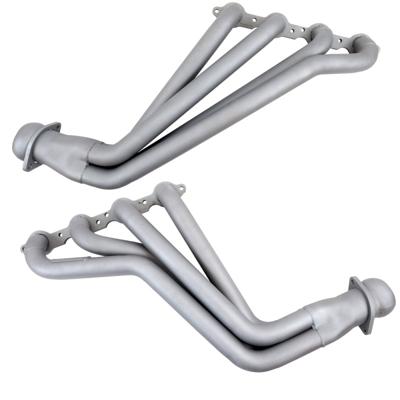 BBK 4021 10-15 Camaro LS3 L99 Long Tube Exhaust Headers With Converters - 1-3/4 Chrome