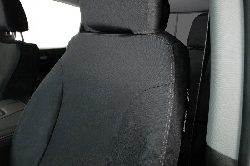 Covercraft SS3488WFBK Endura Waterproof Polyester SeatSaver Custom Front Row Seat Covers