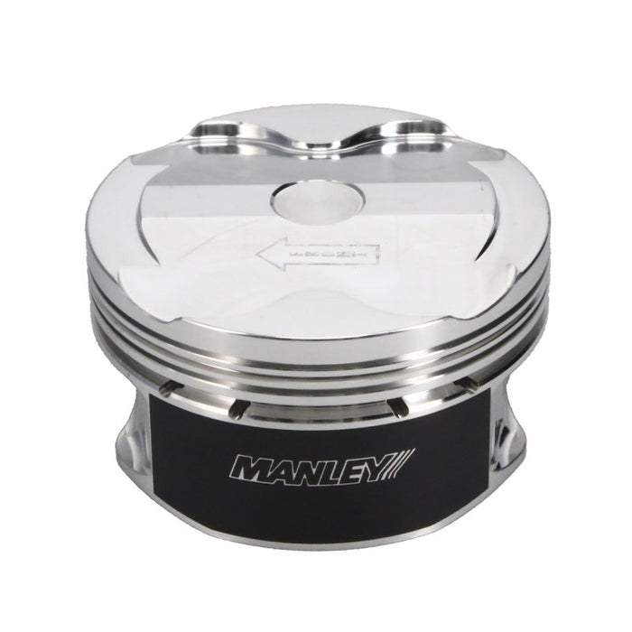 Manley Performance 595800CE-8 Manley 2018+ Ford Coyote 5.0L DOHC +1cc Dish 3.662in Bore 11:1 CR Platinum Extreme Duty Piston Set
