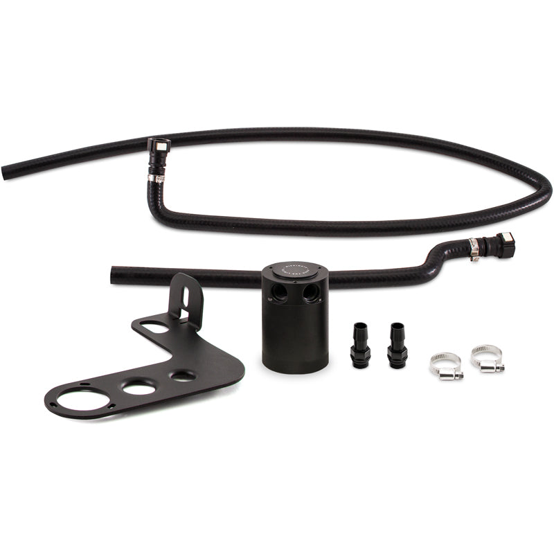 Mishimoto MMBCC-CSS-10APBE 10-15 Chevrolet Camaro SS (Automatic) Baffled Oil Catch Can Kit - Black