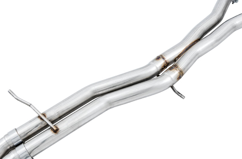 AWE Tuning 3020-43064 Audi B9 S5 Sportback Touring Edition Exhaust - Non-Resonated (Black 102mm Tips)