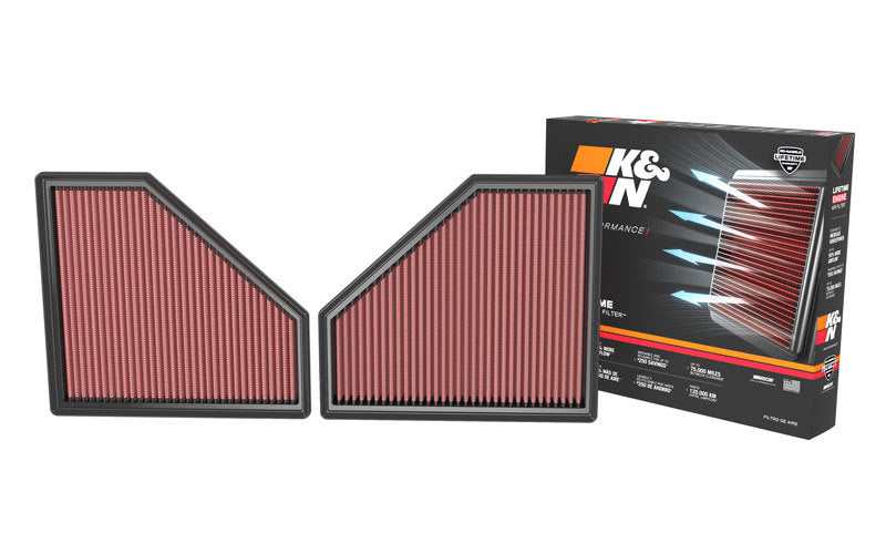 K&N Engineering 33-3171 K&N 20-22 BMW M3 L6 3.0L F/I Replacement Air Filter