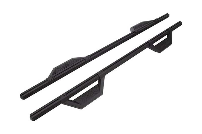 Dee Zee DZ66321CTB Deezee 99-23 Chevrolet/GMC/Dodge/Ford Full Size Truck Hex Cast - Crew Cab Side Steps (Txt Blk)