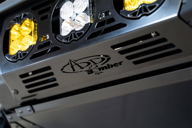 Addictive Desert Designs F230194120103 21-22 Ford Bronco Bomber Front Bumper (w/ 3 Baja Designs LP4 Mounts)
