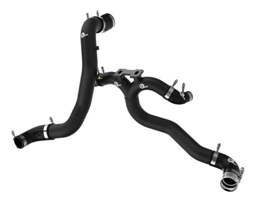 aFe 46-20504-B AFE 18-22 Kia Stinger V6-3.3L BladeRunner Alum Hot/Cold Charge Pipe Kit Black