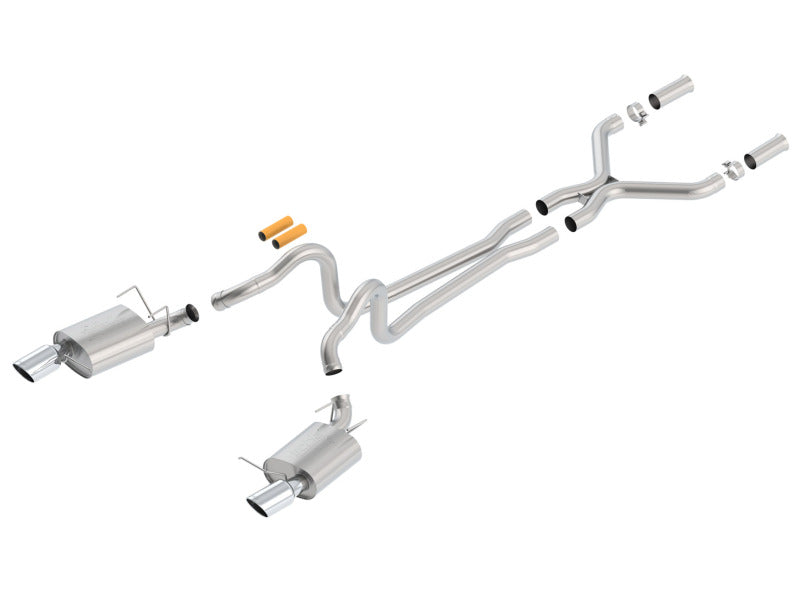 Borla 140516 13-14 Mustang GT/Boss 302 5.0L V8 RWD Single Split Rear Exit ATAK Catback Exhaust