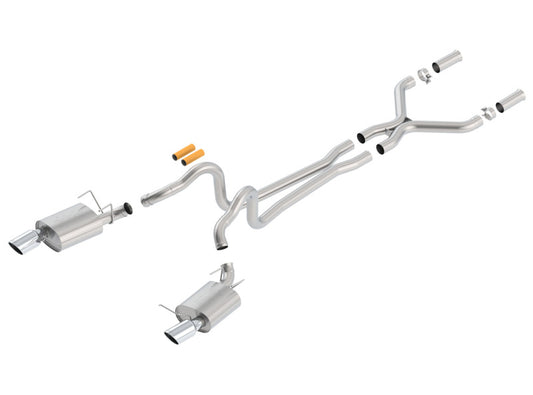 Borla 140516 13-14 Mustang GT/Boss 302 5.0L V8 RWD Single Split Rear Exit ATAK Catback Exhaust