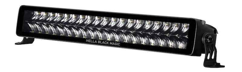 Hella 358176401 Universal Black Magic 21in Double Light Bar - Driving Beam