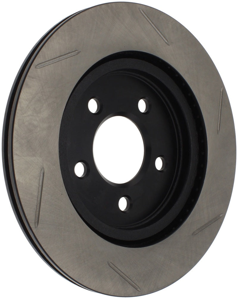 Stoptech 126.61087SR StopTech Power Slot 05-10 Mustang V6/4.0L / GT V8-4.6L Rear Right Slotted Rotor