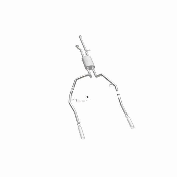 Magnaflow 15305 MagnaFlow 14 Toyota Tundra V8 4.6L/5.7L Stainless Cat Back Exhaust Dual Split Rear Exit