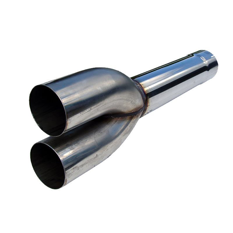 MBRP MDDS927 Universal (not 6.4L Ford Chevy LMM or 6.6L Dodge) Dual Muffler Delete Pipe 4 Inlet /Outlet 27