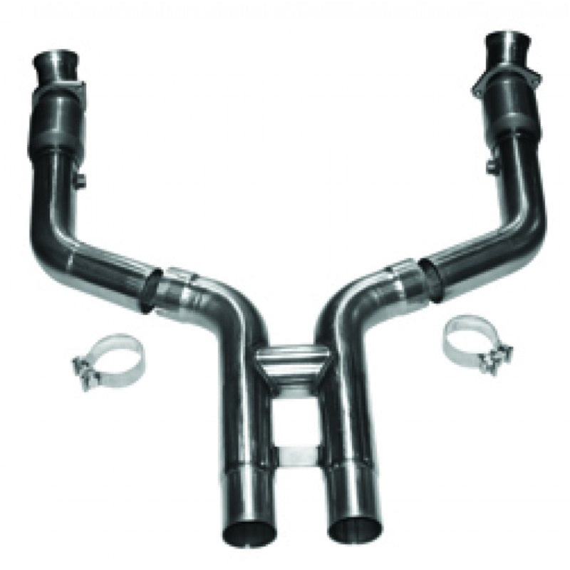 Kooks Headers 11413500 Kooks 11-14 Ford Mustang GT 5.0L 4V 3in x 2 3/4in OEM Cat H Pipe Kooks HDR Req