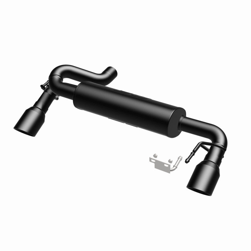 Magnaflow 19558 MagnaFlow 2021 Ford Bronco Street Series Axle-Back Exhaust w/ Dual Split Rear Style Exit- Black Tips