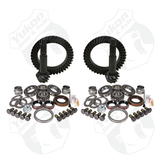 Yukon Gear & Axle YGK054 Yukon Gear & Install Kit Package For Jeep JK Rubicon in a 4.56 Ratio