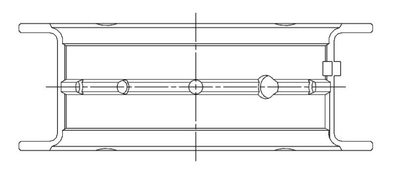 ACL 7M2428H-STD Nissan RB26DETT Standard Size High Performance Main Bearing Set