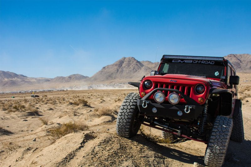 DV8 Offroad FENDB-02 07-18 Jeep Wrangler JK Front & Rear Flat Tube Fenders