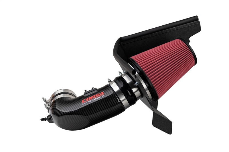 CORSA Performance 44005D Corsa 2017-23 Chevrolet Camaro ZL1 Carbon Fiber Air Intake w/ DryTech 3D No Oil Filtration