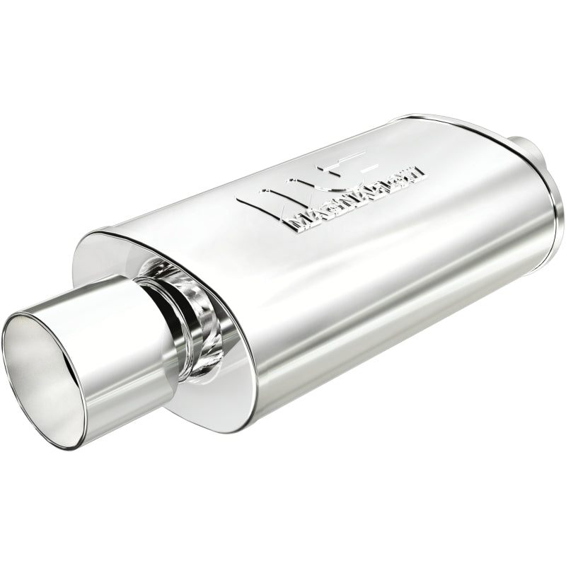 Magnaflow 14832 MagnaFlow Muffler W/Tip Mag SS 14X5X8 2.25/4.