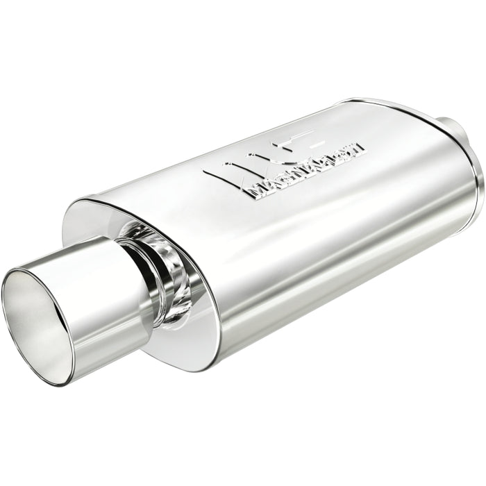 Magnaflow 14832 MagnaFlow Muffler W/Tip Mag SS 14X5X8 2.25/4.