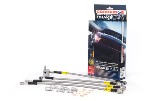 Goodridge 25001 89-05 Mazda Miata NA/NB Stainless Steel Brake Line Kit