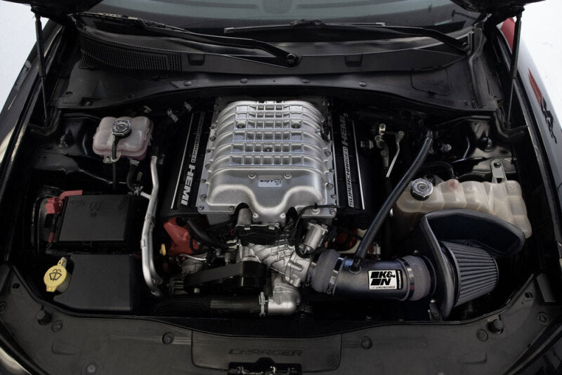 K&N Engineering 30-2553TTK K&N 17-23 Dodge Charger/Challenger Hellcat SC 6.2L V8 DRYFLOW Performance Air Intake System