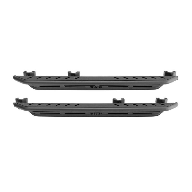 Westin 42-6025 /Snyper 2018+ Jeep Wrangler JL Unlimited 4DR Triple Tube Rock Rail Steps - Textured Black