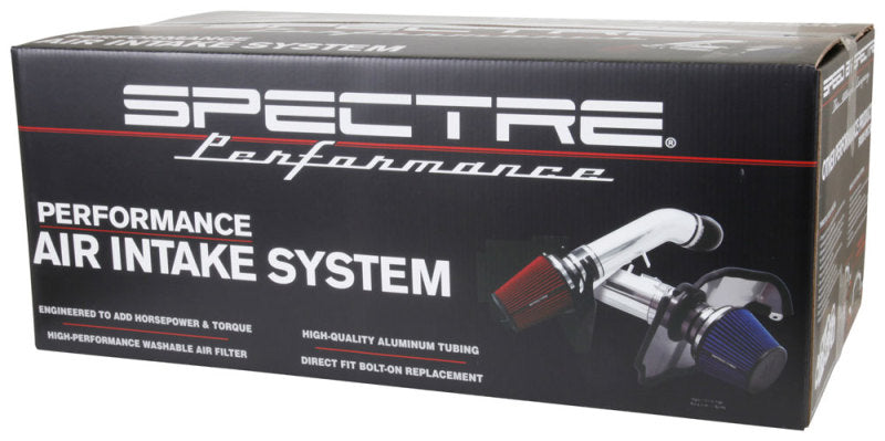 Spectre 9089 2018 Jeep Wrangler V6-3.6L F/I Air Intake Kit - Polished w/Red Filter