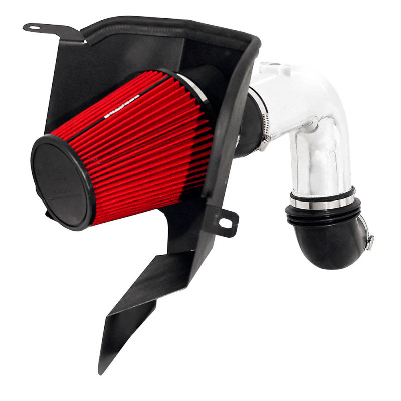 Spectre 9938 03-07 Dodge RAM L6-5.9L DSL Air Intake Kit - Polished w/Red Filter