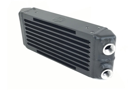 CSF 8119 Universal Dual-Pass Oil Cooler - M22 x 1.5 - 13in L x 4.75in H x 2.16in W