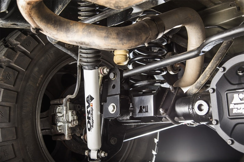 Rugged Ridge 18303.81 Rear Track Bar Relocation Bracket 07-18 Jeep Wrangler JK