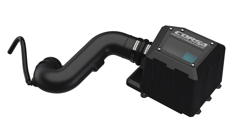 CORSA Performance 459536 Corsa 2019-2025 Chevrolet Silverado / GMC Sierra 5.3L V8 Cold Air Intake with Powercore Air filter