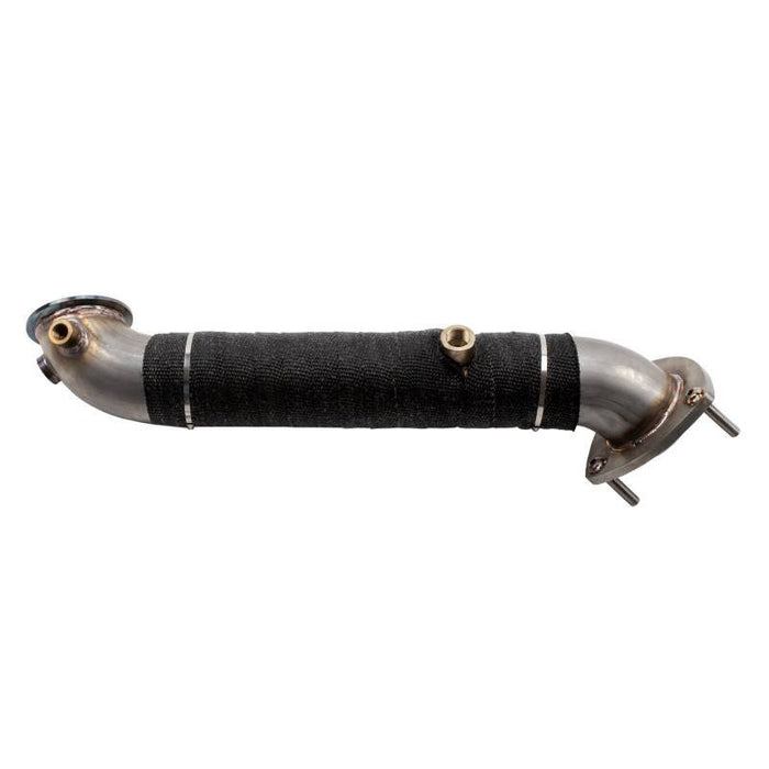 Wehrli WCF100705 15.5-16 Chevrolet 6.6L LML Duramax 3in Stainless Down Pipe (3 Bolt Flange)