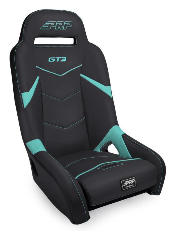 PRP Seats A7301-PORXP-238 PRP GT3 Suspension Seat - Black/Teal