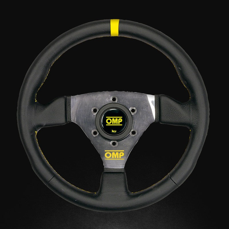 Omp Racing, Inc. OMPOD0-1976-071 Trecento 300mm Steering Wheel Black Leather