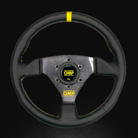 Omp Racing, Inc. OMPOD0-1976-071 Trecento 300mm Steering Wheel Black Leather