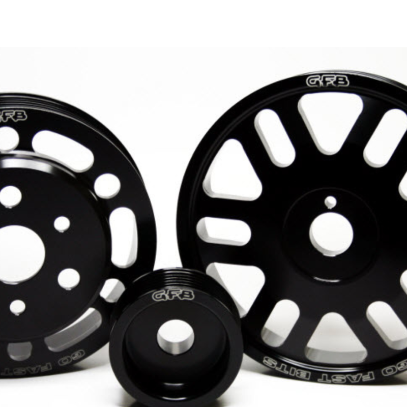 Go Fast Bits 2016 GFB 13 Subaru BRZ / 13 Scion FR-S 3 Pc L/W Pulley Kit (Inc Crank/Alternator/Water Pump Pulleys)