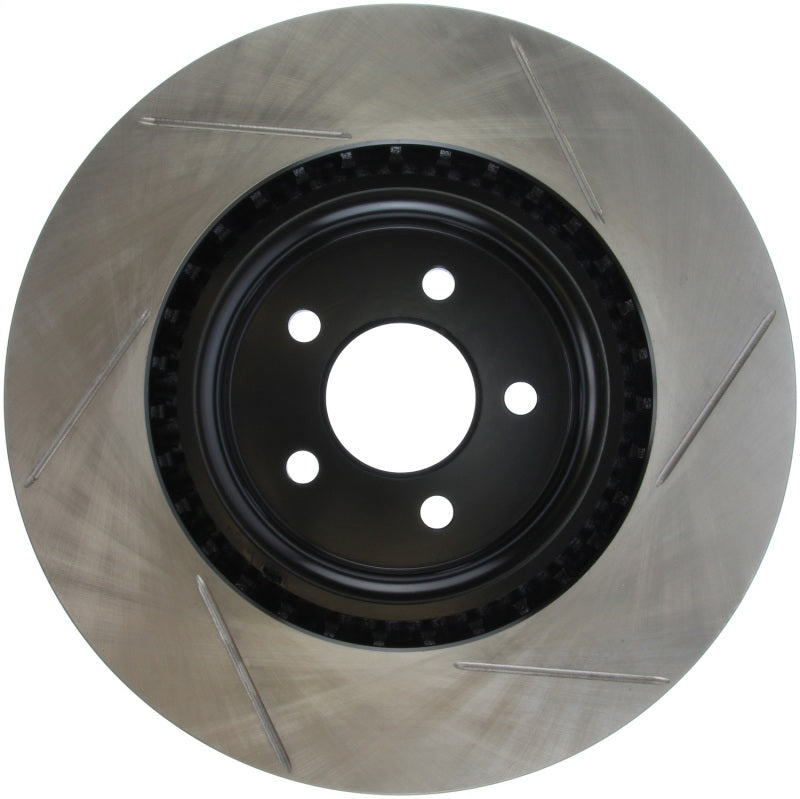 Stoptech 126.61089SR StopTech Power Slot 07-10 Ford Mustang Shelby Front Right Slotted Rotor