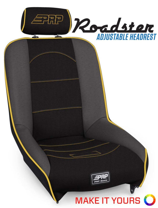 PRP Seats A150112 PRP Roadster Low Back Suspension Seat
