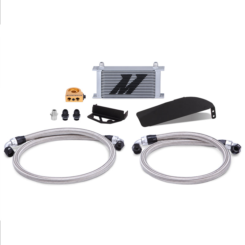 Mishimoto MMOC-CTR-17TSL 2017+ Honda Civic Type R Direct Fit Oil Cooler Kit - Silver