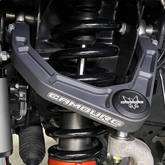 Camburg CAM-110233-GRY Ford Raptor 17-23 KINETIK V2 Performance Billet Uniball Upper Arms