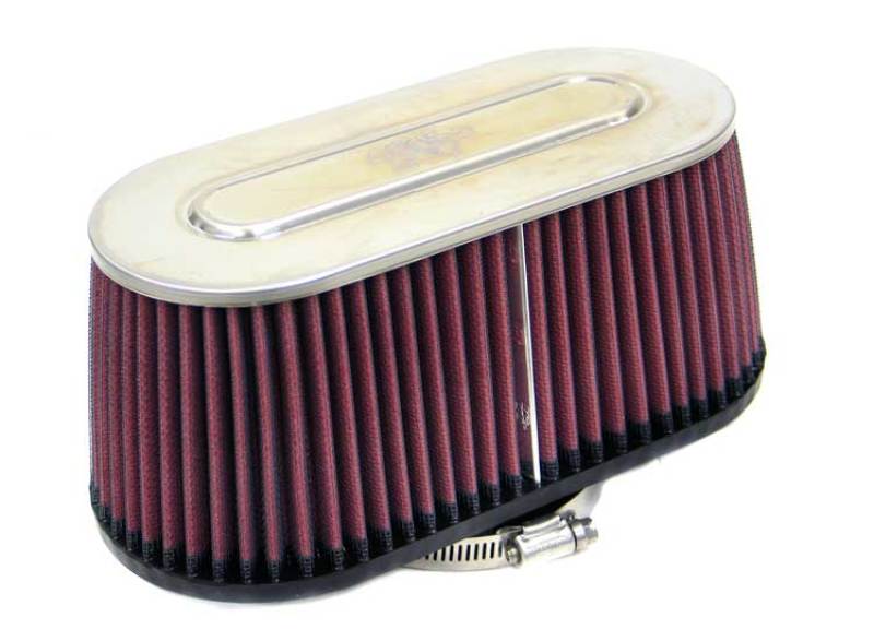 K&N Engineering 59-5005 K&N Marine Engine Flame Arrestor - Oval Tapered 3.75in Flange ID / .75in Flange Length / 4in Height