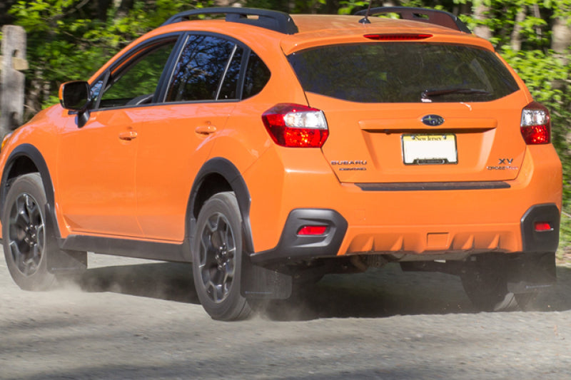 Rally Armor MF26-UR-RD/WH 13-17 Subaru Crosstrek XV Red Mud Flap w/White Logo