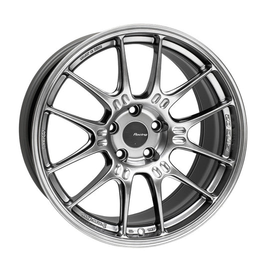 Enkei 534-890-4425HS GTC02 18x9 5x112 25mm Offset 66.5mm Bore Hyper Silver Wheel