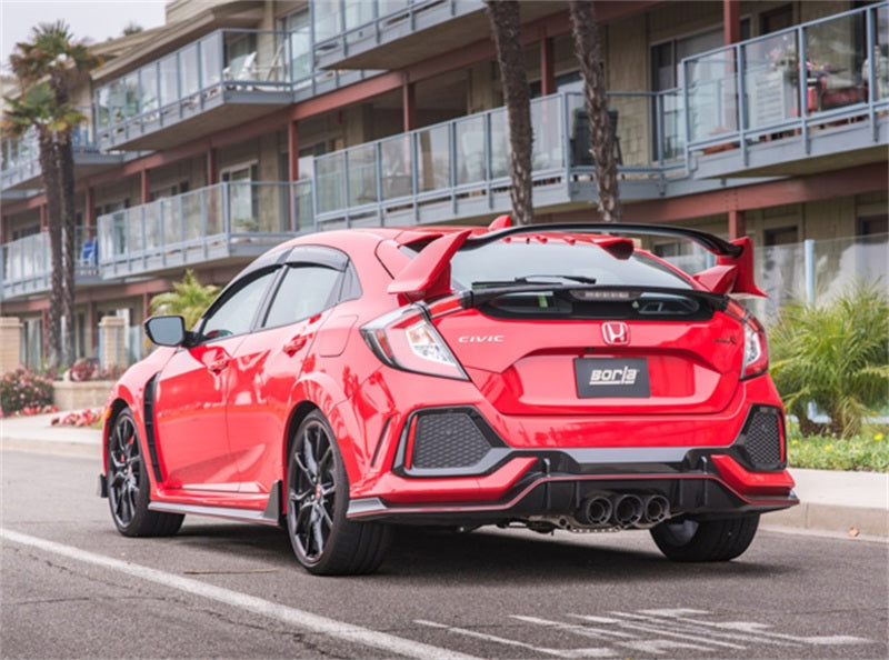 Borla 140738CFBA 17-18 Honda Civic Type R 2.0L 2.75in Atak Adjustable Catback Exhaust (Carbon Fiber Black Tip)