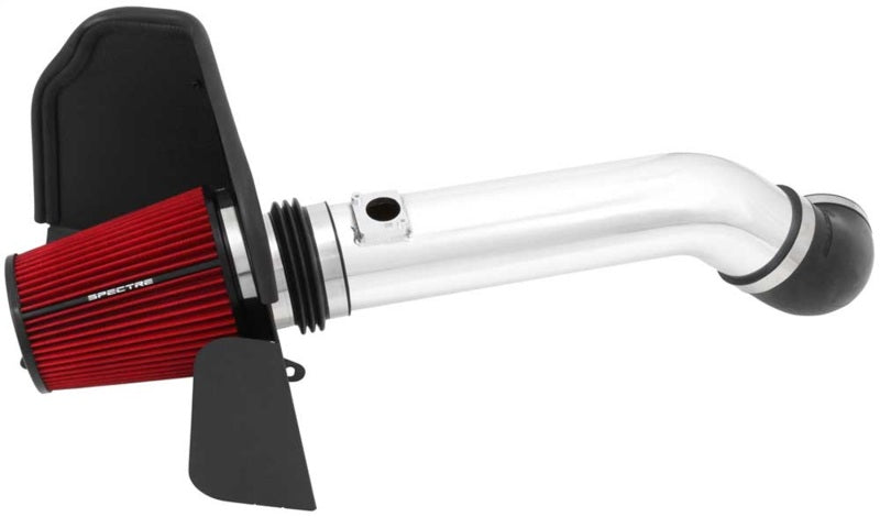 Spectre 9004 11-13 GM 2500HD/3500HD V8-6.0L F/I Air Intake Kit - Polished w/Red Filter