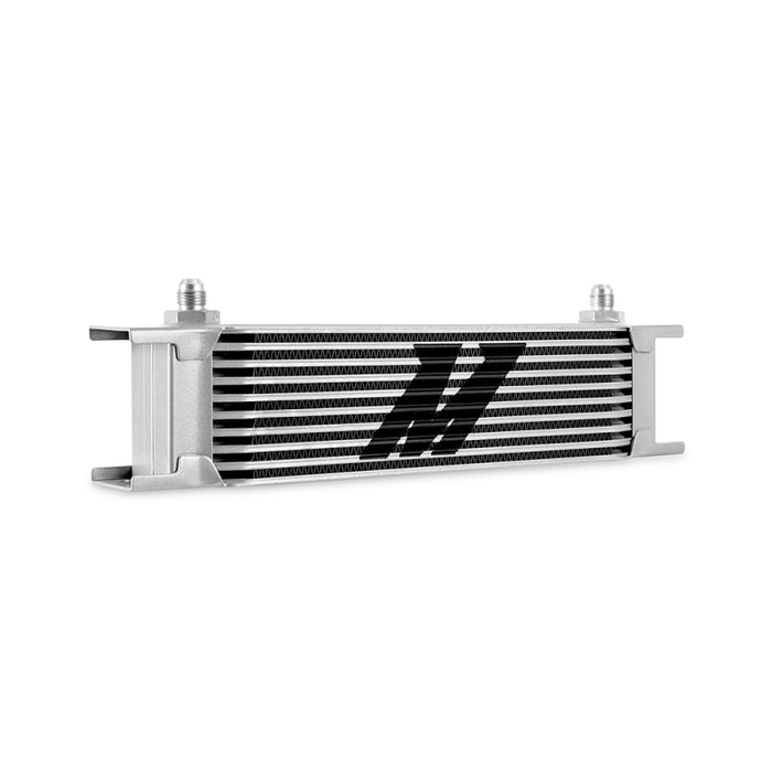 Mishimoto MMOC-10-6SL Universal -6AN 10 Row Oil Cooler - Silver